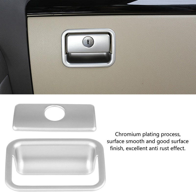 Car Glove Box Decorative Cover Trim for Toyota Land Cruiser