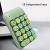 2.4G 18 Key Wireless Mechanical Numeric Keypad Notebook Desktop Computer