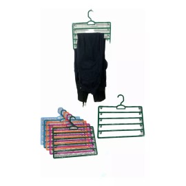 Gancho Pantalonero De Colores 10pzzs