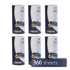 Korbond Lint Roller Refills 6 Pack - 360 Sheets Lint