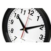 Youshiko Stylish Black & White Bold Classic Quartz Wall Clock