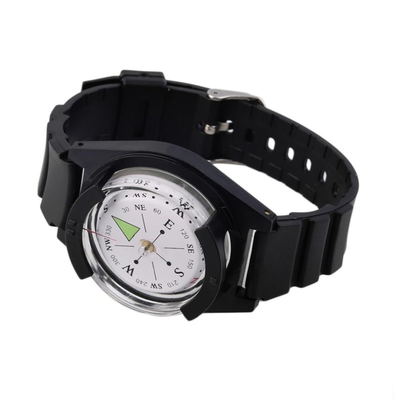 Sosoport Survival Watch Compass for Outdoor Camping Gear Wristband Compass