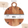 Hosley 13.5 Inch Acacia Wood Cutting Board - Medium Size
