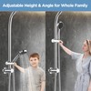 MakeFit Drill-free Dual Shower Head with Handheld Combo Rainfall Shower