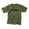 Kids Olive Drab Marines T-Shirt-MEDIUM