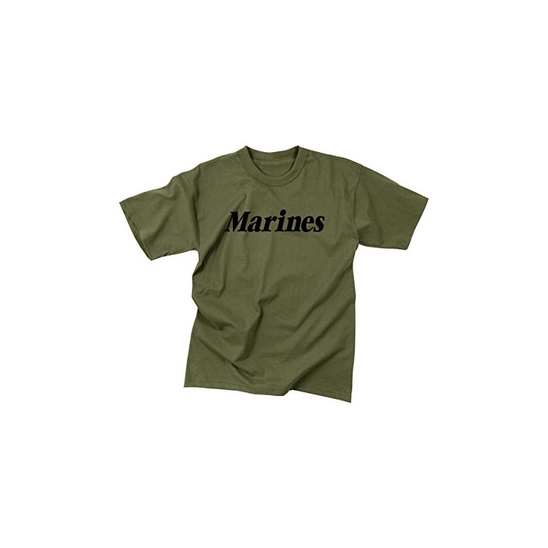 Kids Olive Drab Marines T-Shirt-MEDIUM