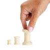 Bright Creations Empty Wooden Spools for Crafts in 3 Sizes
