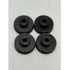 Underwood Replacement feet for the Underwood 6 model typewriter.
