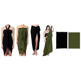Ciffre – Unisex – Sarong Pareo Wrap Skirt Beach Towel Beach Dress Wrap Towel Sauna Towel -