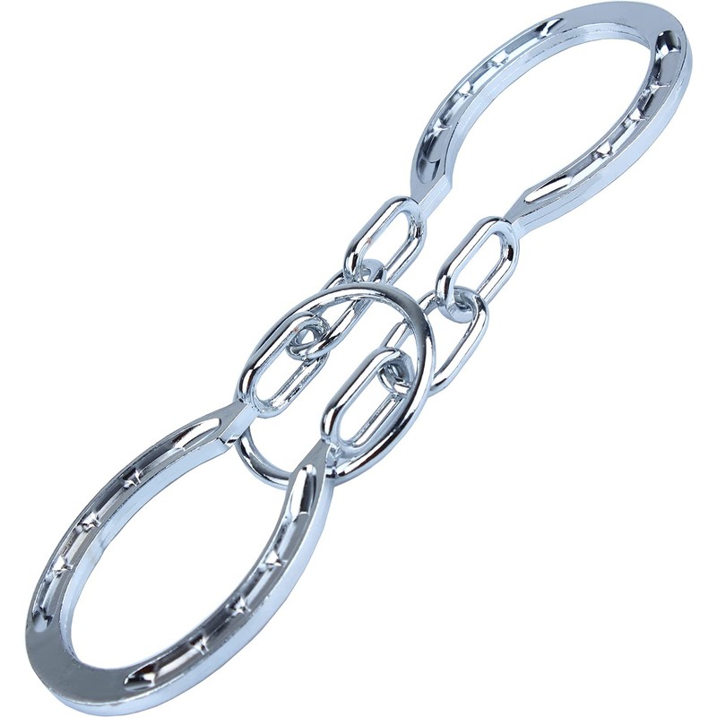 SHUYUE Classical Metal Horseshoe Puzzle Traditional Brain Teaser Puzzles Jigsaw