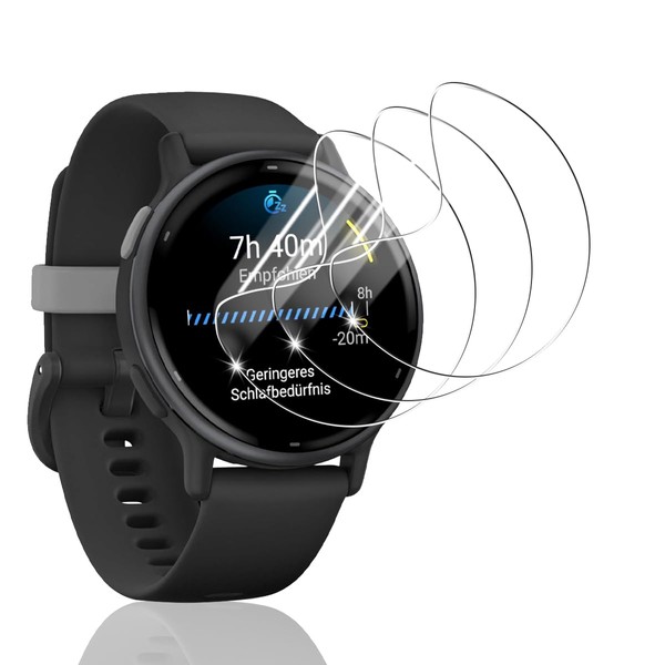 Bekiikoo Screen Protector for Garmin Vivoactive 5 [Pack of 3],