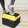 LJLB Enhance Your Workout with Height-Adjustable Step Platform, Non-Slip Surface,