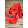 HILASON Orange 600D Poly Deluxe Horse Trail Riding Saddle Bag Pack Water Bottles