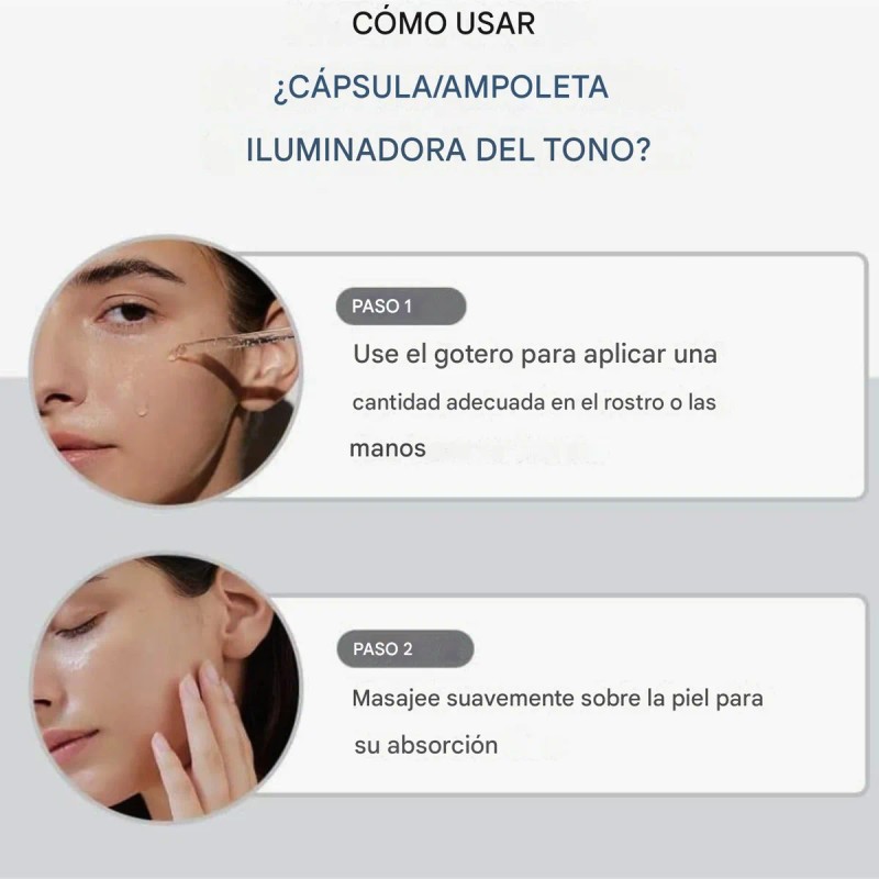 Suero Facial Iluminador Piel Radiante Con Centella 50 Ml