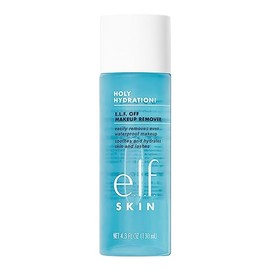E.L.F. Desmaquillador Lquido Skin Holy Hydration Off Makeup Remover Para Ojos, Labios Y Rostro, Frmula Suave, Vegano Y Libre De Crueldad Animal Claro 
