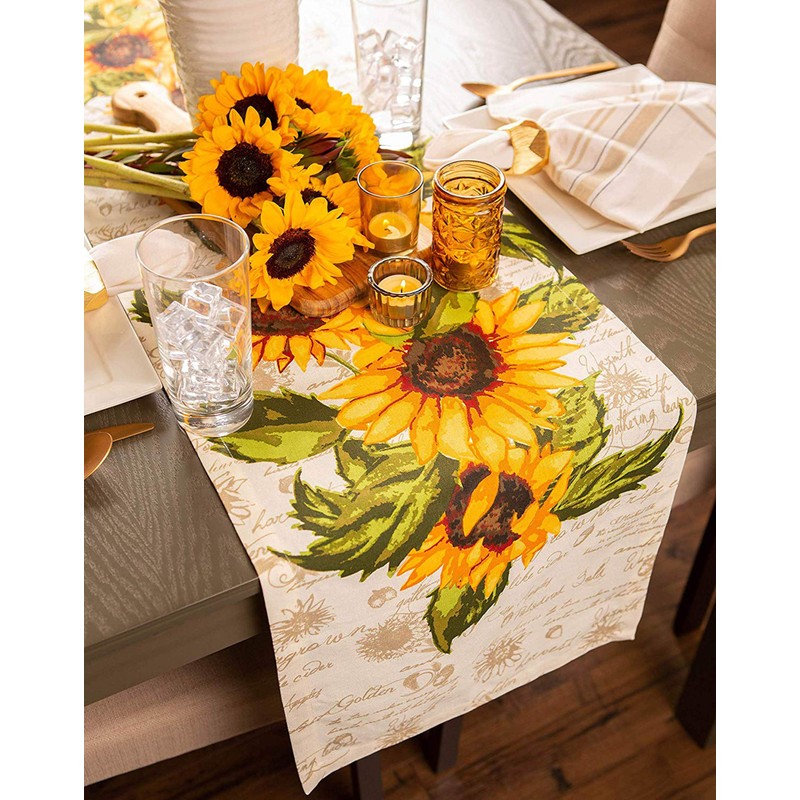DII Table Top Décor Collection Spring & Summer Table Runner,