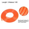 sourcing map 10ft 6mm PU Transmission Round Belt High-Performance Urethane