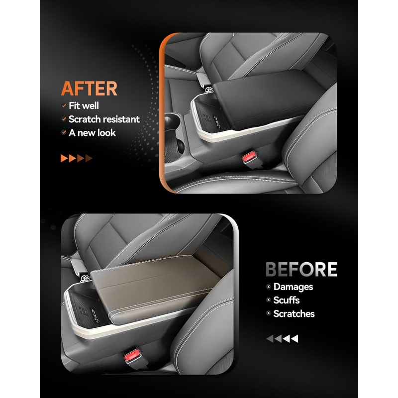 CDEFG for 2025 2026 GMC Terrain Center Console Cover Armrest