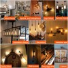 LiteHistory Dimmable E26 Edison Bulb 6W Equal 60 watt Light