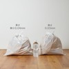 Nihon Giken Kogyo Semi-Transparent White Garbage Bags, Thick Type, 45L,