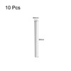 sourcing map 10Pcs 3mm x 50mm Dowel Pin 304 Stainless