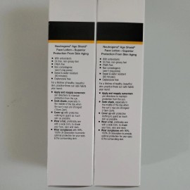 lot of 2 Neutrogena Age Shield Face Sunscreen Lotion SPF 70 3.0 oz x2