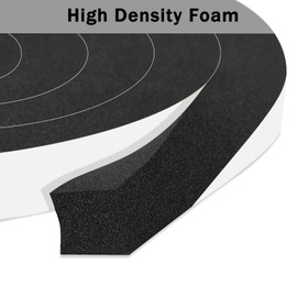 Trisiki Upgraded Strong Adhesive Weather Stripping Door Seal, Soundproof Doors and Windows Insulation Foam Tape, Air Conditioner Seal Strip, Anti-Vibration, Anti-Collision(1/2 in x 1/4 in x 33Ft)