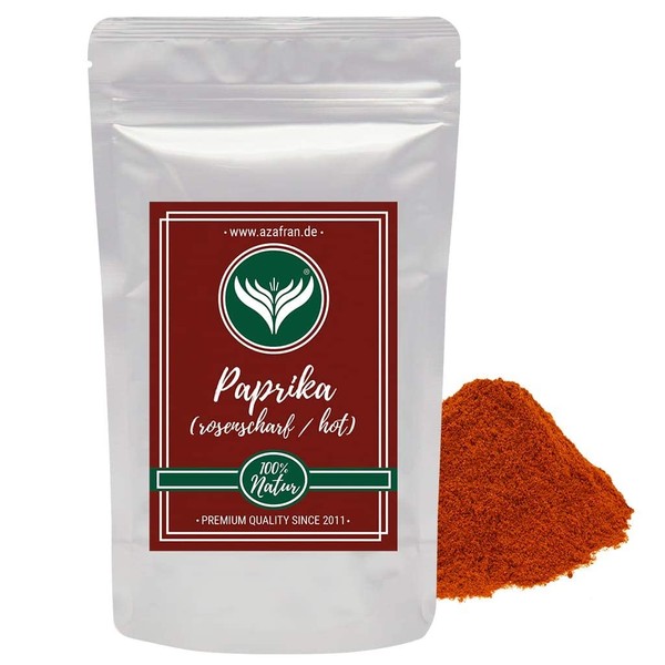Azafran Hot pepper (rose sharp), paprika powder, hot Hungarian, 250 g