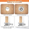 Duraaamo 12 Pack Rv Storage Locks 7/8'' Rv Compartment Locks