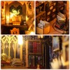 Book Nook DIY Kit, Book Corners Dollhouses Miniature House Book