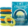 Cliganic 50 Pack Mosquito Repellent Bracelets for Adults & Kids