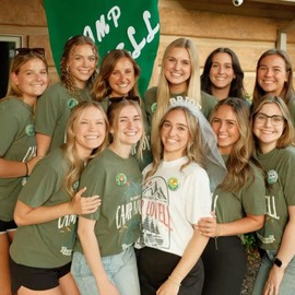 SKJIAYEE 12 Pcs Camp Bachelorette Party Buttons Pins Set, Camping Bachelor Party Merit Badge Decorations for Bride Shower Engagement Wedding Bachelorette Party Supplies, Unique Camp Theme Pins