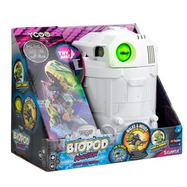 Biopod Dinosaur Robot Egg | 14 cm Mega Biopod Cyber Punk InMotion | Sound and Light Effects | Toy for Children Aged 5 and Above | Dinosaur Toy