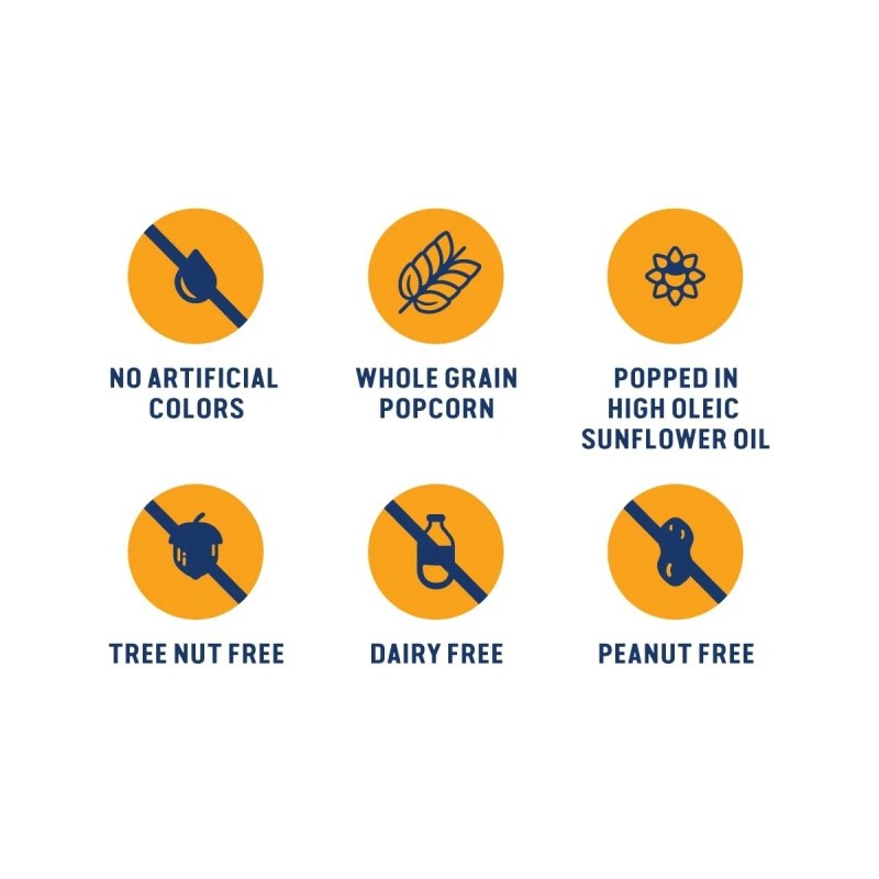 N/A SkinnyPop White Cheddar Popcorn – Palomitas Sabor Cheddar Blanco,