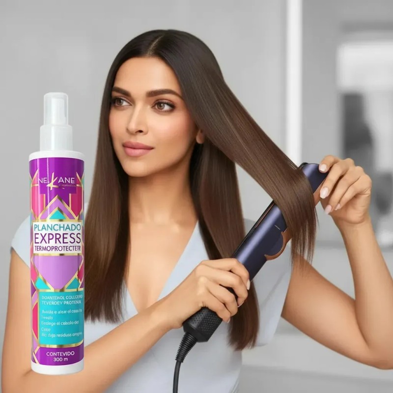 Termo Protector Nekane Planchado Express Alaciador De Cabello