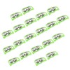 HiBD Fishing Bells 20 Pcs Curved Fish Bells Fishing Rod