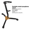 Alto Sax Stand Set Metal Holder Rack Saxophone Cleaning Kit