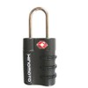 TSA Combination Padlock Black 222604