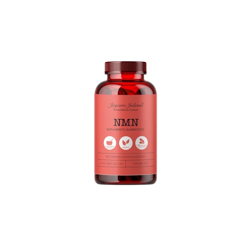 NMN 120 Cápsulas, Suplemento Alimenticio, Nicotinamida Mononucleótido, Joycare Juliana