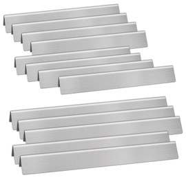 Kalomo Grill Flavorizer Bar for 7538 Weber Genesis 1000-5000, Genesis II, Genesis I - IV, BBQ Gas Grill Replacement Parts Accessories Stainless Steel Grill Heat Plates Tent Shield Burner Cover,13-Pack