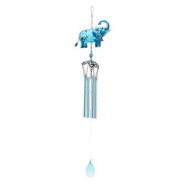 Blue Elephant Wind Chime Outdoor Wind Chime Garden Balcony Yard Decor Party Decor Gifts for Mom Girlfriend Women