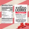 Darrell Lea Soft Australian Strawberry Licorice 7oz Bag - NON-GMO,