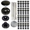 12.5mm 633# Snap Fastener Stainless Steel Poppers Press Stud Cap