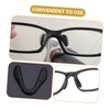 Tofficu 4Pcs Adjustable Nose Pads for Glasses Anti-Slip Eyeglass Nose