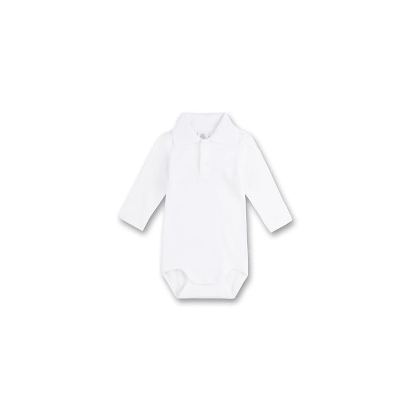 Sanetta Unisex Baby Bodysuit 321702, White - Weiß (10), UK