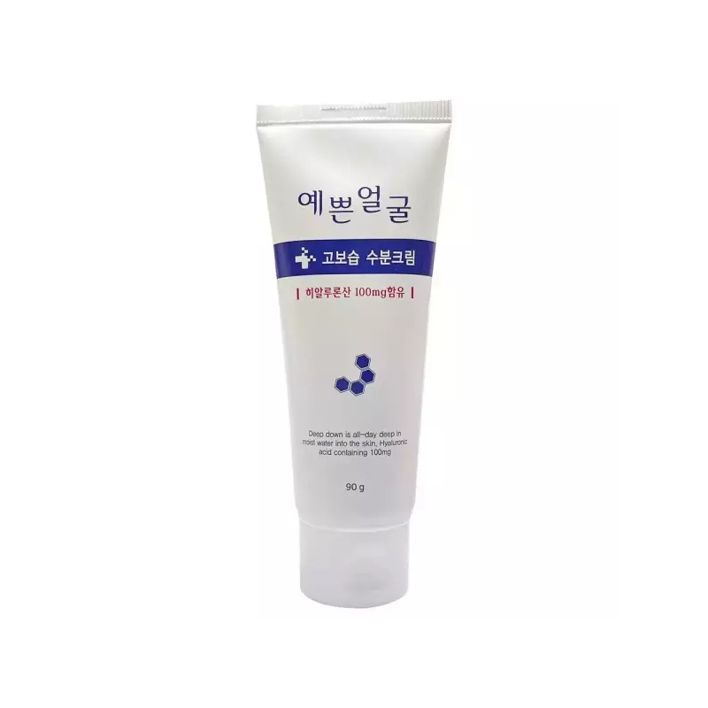 Wellbeing Health 웰빙헬스 예쁜얼굴 고보습 수분크림 90ml 6개 / 써클