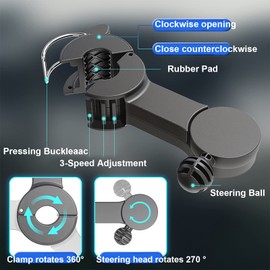Car Fans, Electric Cooling Fan for Backseat, USB Powered,Headrest 360 Degree Rotatable Dual Head Rear Seat Air Fan for Sedan SUV RV Boat