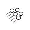 Barnwell 5 x Replacement Pin and O-Ring for 1/2" Impact