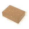 Operitacx Wooden Sandpaper Retainer Sandpaper Sanding Block Cork Backing Board