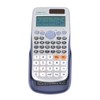 Scientific Calculator Large Display 417 Functions Battery Power Sliding Cove